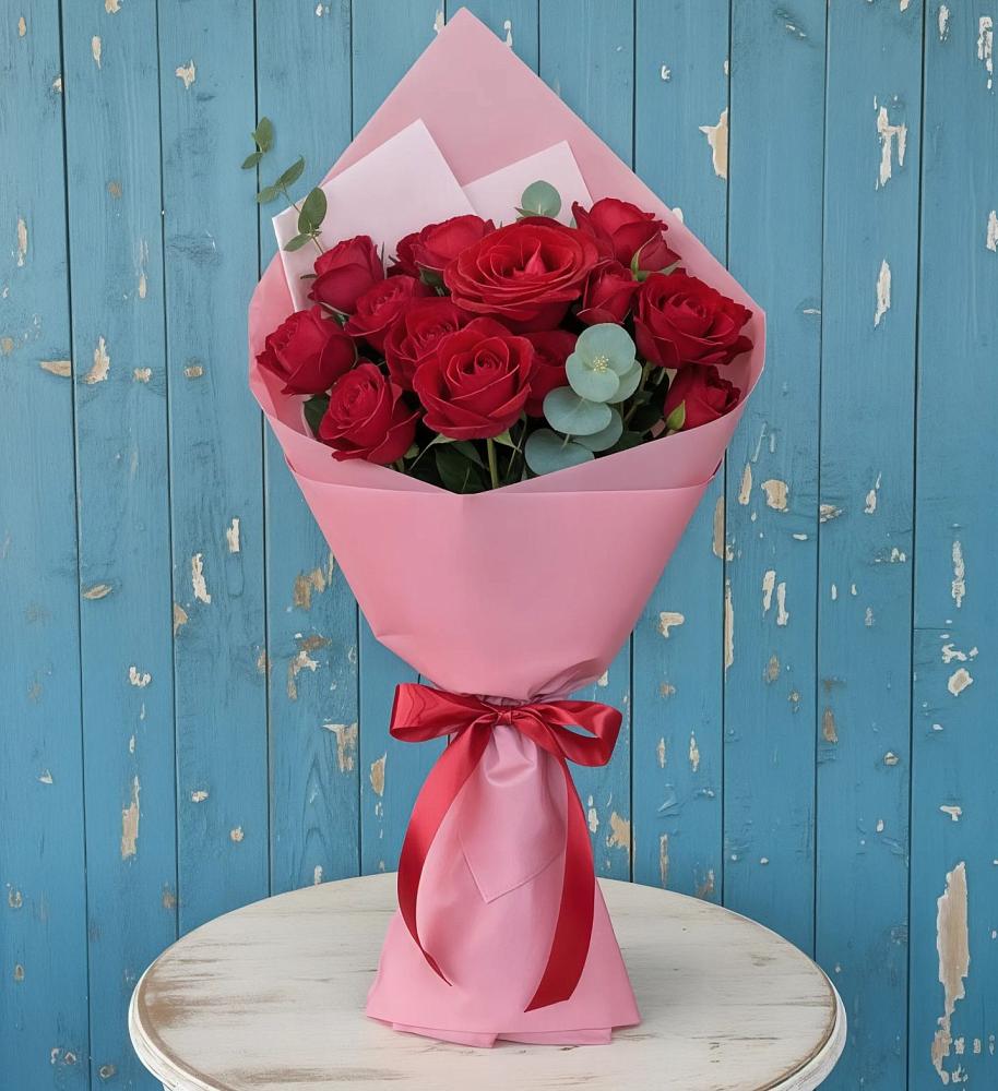 Букет цветов из: Розы в Уве