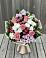 Букет цветов из: Альстромерии, Гвоздики, Розы и Хризантемы в Уве