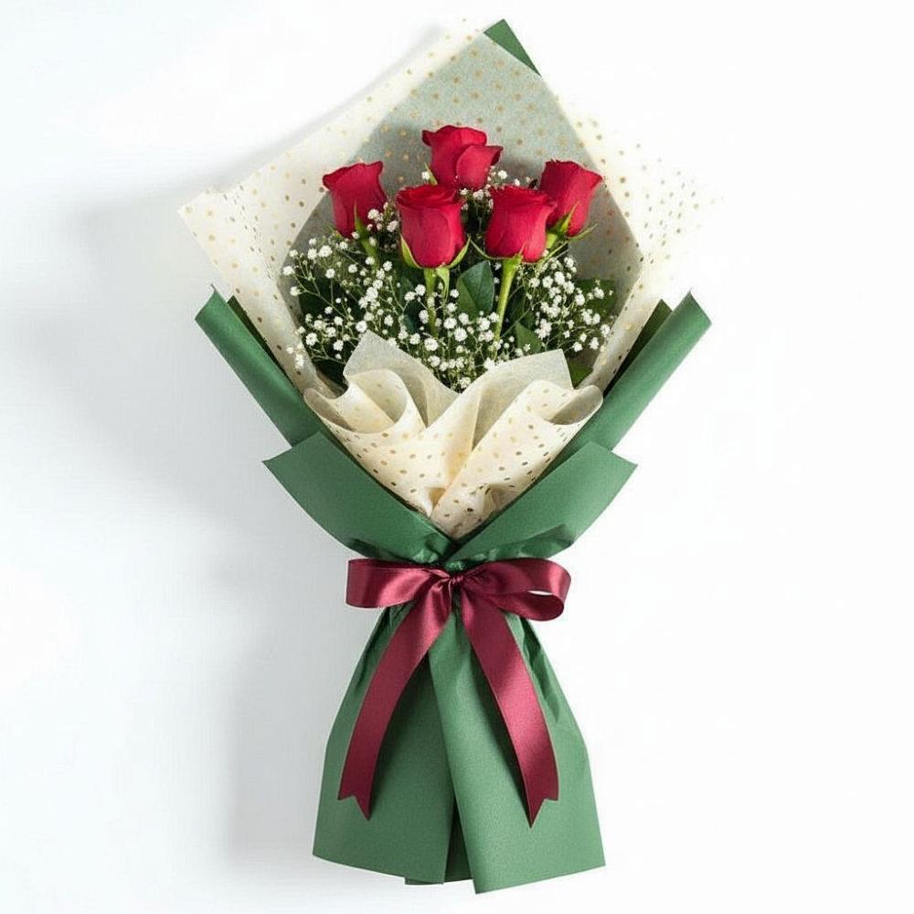 Букет цветов из: Розы в Уве