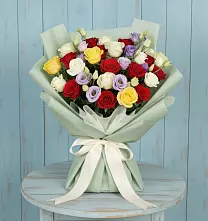 Букет цветов из:  Розы в Уве