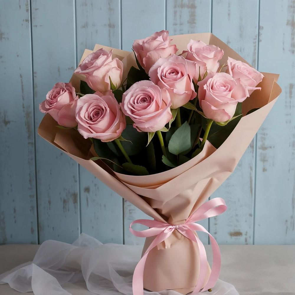 Букет цветов из: Розы в Уве