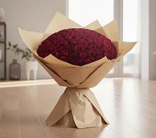Букет 101 Красная роза в Уве