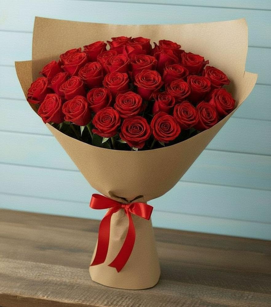 Букет Красные розы Милано в Уве