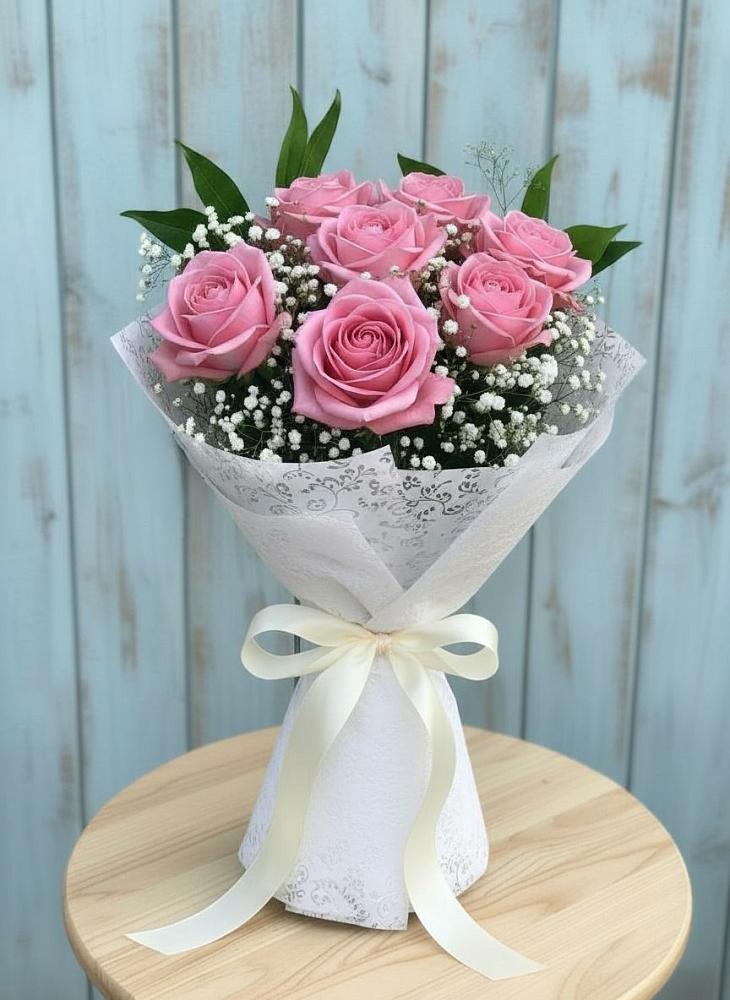 Букет цветов из: Розы в Уве