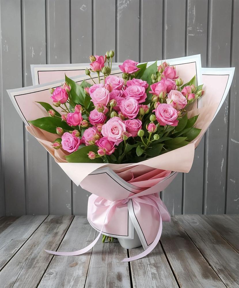 Букет Розовый кустик в Уве
