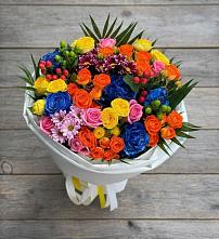 Букет цветов из:  Розы и Хризантемы в Уве