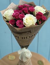 Букет цветов из:  Розы в Уве