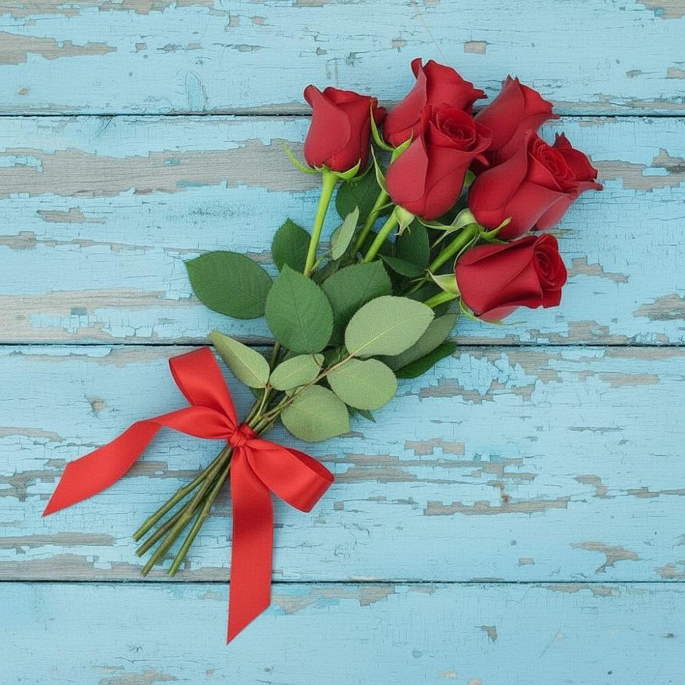 Букет Красные розы в Уве