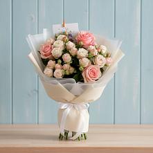 Букет цветов из:  Розы в Уве