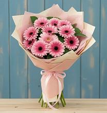 Букет цветов из:  Герберы в Уве