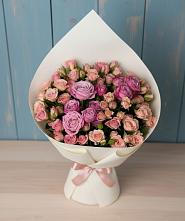 Букет цветов из:  Розы #REPLACE_PRED# Уве